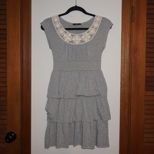 ⚫️Jersey beaded dress⚫️